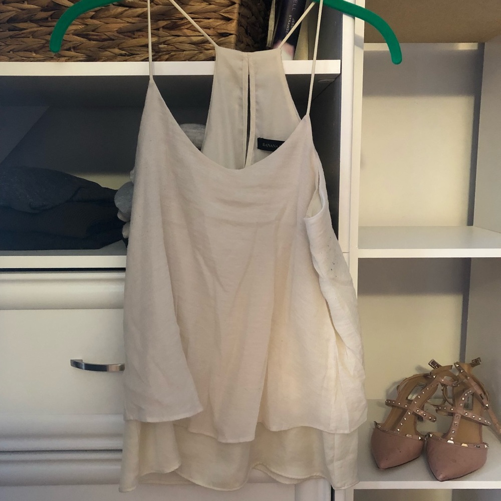 Banana Republic Double Layered Tank Blouse